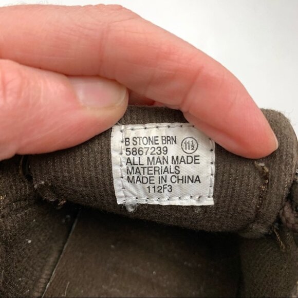 𝅺Faded Glory Kids Brown Oxfords size 11 ½ - Picture 8 of 8